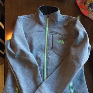 Grey North Face coat
